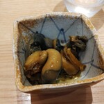 もりもり寿し - さざえの肝煮