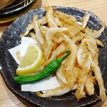 もりもり寿し - 富山産白えびの唐揚げ(660円)