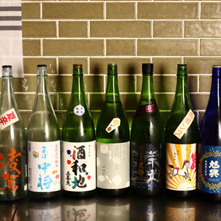 全国の珍しい地酒を多数取り揃えております。