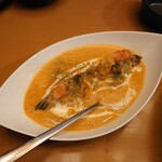 タンドールバル カマル2号 - クリーミー海老カレー