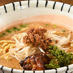 濃口背脂味噌らーめんと餃子 大福帳 - 濃口背脂味噌らーめん