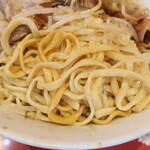 ラーメン二郎 - 麺