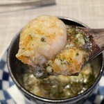 川反 日なた - 茶碗蒸しの中には、海老が(^○^)