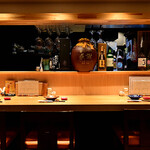 焼鳥 まっすぐ - カウンター席