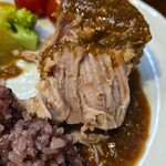 キッチン ブルー グローブ - ポシェの断面