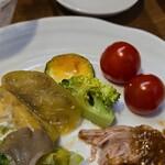 キッチン ブルー グローブ - 最後の野菜