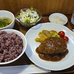 キッチン ブルー グローブ - 豚肩ロースポシェ　ドライいちじくとバルサミコのソース