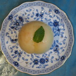 ペチカスケマサコーヒー - 白桃タルト（1600円）