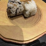 和食バル 音音 - おしのぎ 　ひじきの五目ロール鮨、山椒りちめんロール鮨