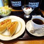桜珈琲 - 料理写真:2023年5月 ホットドッグモーニング【税抜ドリンク代+310円=780円】