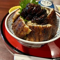 炭焼うな富士 白壁別邸 - 肝入り上うなぎ丼