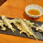 とんがらし - 天然　稚小鮎の天ぷら