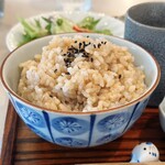 菜滋味 - お昼ごはん（玄米ごはん）