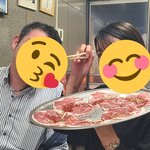 焼肉ジンギスカン つるや - ノリノリのポーズありがとうw