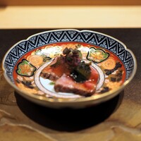 焼肉割烹 ノ音 - 肉刺身　昆布締め