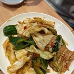おつまみ餃子 福虎 - 回鍋肉
