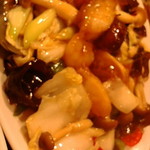 ビストロ・アミ - ホタテと海老の八菜炒め