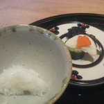 祇園 又吉 - 【食事①】煮えばなの白飯・香の物