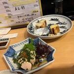 いな穂 - 下仁田葱焼(食べかけ)