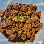 桃源 - お皿に盛りました。おいしそ。2人前分