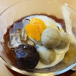 信州安曇野手打蕎麦 たか瀬 - あんみつ