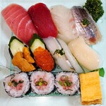 魚の北辰 - 料理写真:お奨めにぎり鮨2,380円