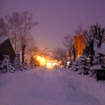 テイスティング・バー - 冬の夕景　気がつけば日暮れまで