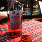 テイスティング・バー - シングルカスク（20年）　alc.53°〜62°　このボトルは60°