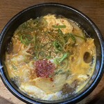 越後維新 - 越後坦々つけ麺のスープ