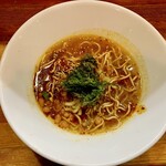 麺屋　たか - 〆ラーメン！酸っぱ辛いスープで美味しかった