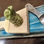 あなご屋銀座ひらい - 本わさびも付く