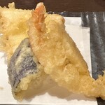 あなご屋銀座ひらい - あなご と季節野菜の天ぷら