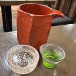 あなご屋銀座ひらい - ぐい呑みを選べる