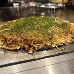お好み焼きと鉄板焼きの店 なかまた - そは肉玉（980円）2024.5