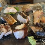 カイズ キッチン - お刺身盛り　どれもこれも手がかけられ美味しくいただけます