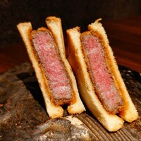 USHIMITSU NISHIAZABU - 特選和牛ヒレのブリオッシュカツサンド