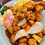 龍潭 - 料理写真:Bのオカズ　量あります