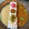 ミステリアス インディア - 和牛と海老のあいがけ