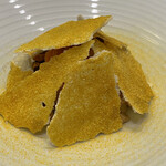 Takumi - みかんのオーブン焼き セミドライのみかん 焼いたミカンのマーマレード みかんの皮とパウダーの焼きメレンゲ 紅茶のブランマンジェ