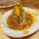カジュアルフレンチBar 7FUKU - アボカドと帆立のタルタル
