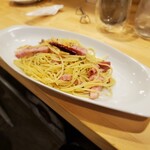 カジュアルフレンチBar 7FUKU - ペペロンチーノ(ベーコンバージョン)