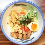 AFURI - <'14/02/18 撮影>つけ麺(並盛)辛露 930円 のつけ麺