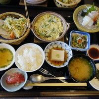 三四郎 - 白魚定食1800円
