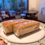 patisserie Tea shot - バームクーヘン