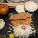 とんかつ和幸 - 料理写真:Ｗ和幸御飯