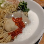 麺家 たけ田 - 夏輝といくらと柚子エスプーマ