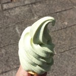 道の駅 玉露の里 - 玉露ソフト