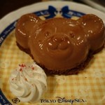 （2014/2月）「チョコレートパンナコッタ　スーベニアプレート付き」のパンナコッタ