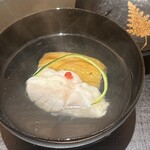 味幸 - 焼き茄子　アコウ　お椀