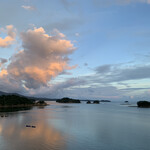 天ノ寂 - ベランダからの朝焼け